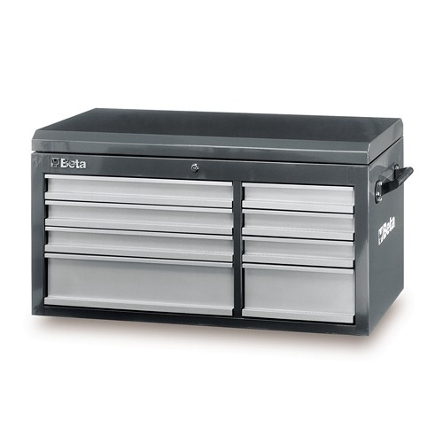 Buy Beta Tools 038000093, C38TG Gray Cab with Eight Drawers and Top Chest -  Mega Depot