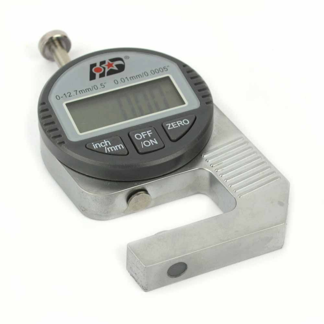 Big Horn 19205, Quick Mini Digital Thickness Gage, 0.5" / 12.7 Mm