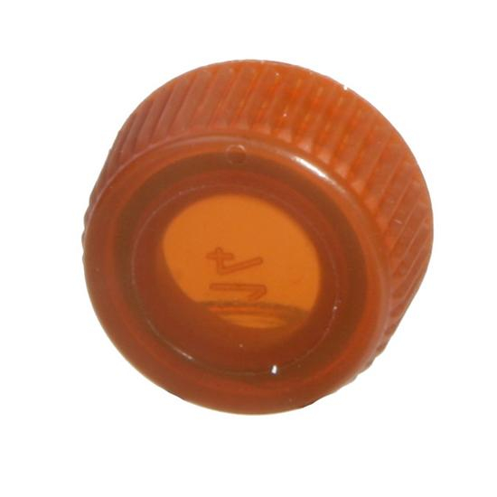 Bio Plas 4224r, Screw-cap For Microcenterfuge Tube With O-ring, Amber