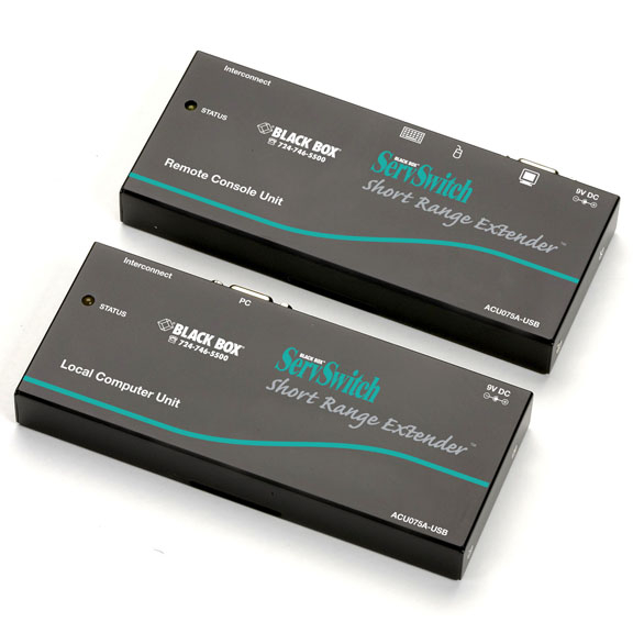 Buy BlackBox ACU075AUSB, ServSwitch KVM ShortRange USB Extender Kit