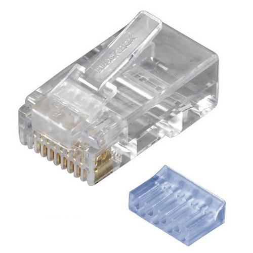 Blackbox Fmtp6-r2-100pak, Cat6 Modular Plugs, Rj-45, 100 Pcs