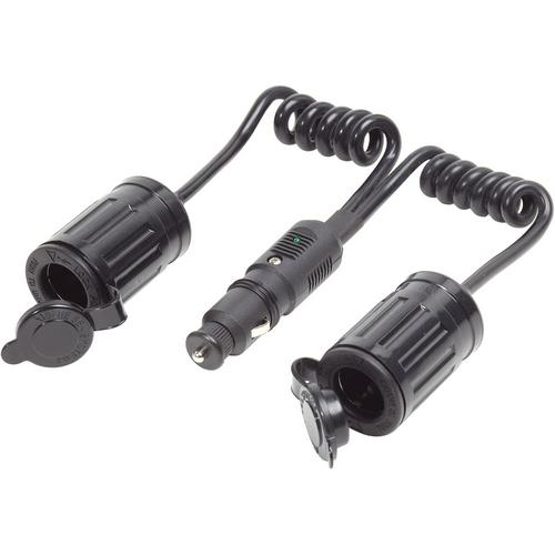Blue Sea Systems 1013-bss, 12 Volt Plug With Double Extension Socket