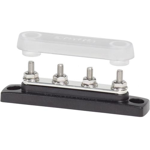 Blue Sea Systems 2315-bss, Common 100a Mini Busbar - 4 Gang With Cover