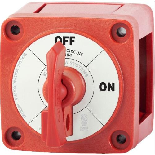 Blue Sea Systems 6004-bss, M-series Single Circuit On-off, Red