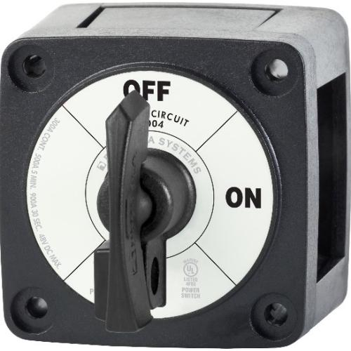 Blue Sea Systems 6004200-bss, M-series Single Circuit On-off, Black
