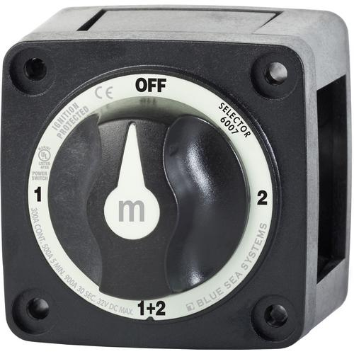 Blue Sea Systems 6007200-bss, M-series Mini Selector Battery Switch
