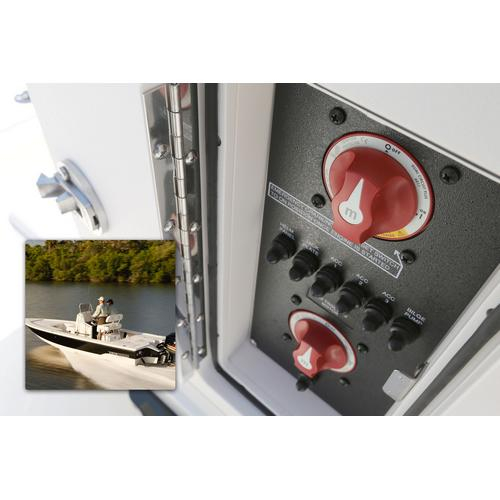 Buy Blue Sea Systems 6011BSS, mSeries Mini Dual Circuit Battery Switch Mega Depot