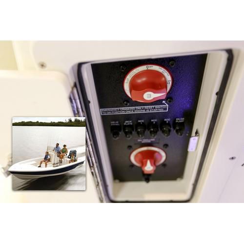 Buy Blue Sea Systems 6011BSS, mSeries Mini Dual Circuit Battery Switch Mega Depot