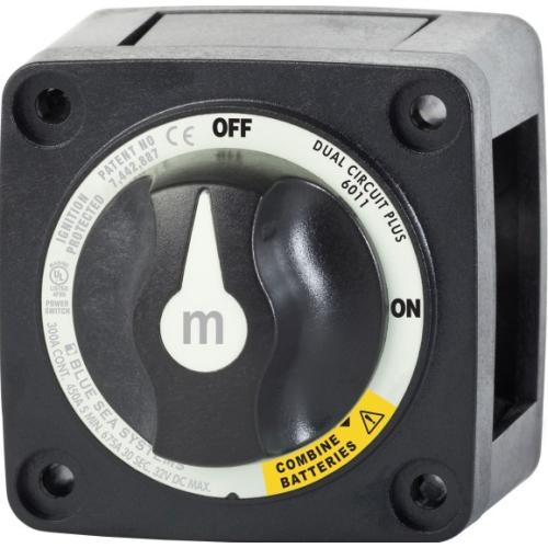 Blue Sea Systems 6011200-bss, M-series Battery Switch, Black