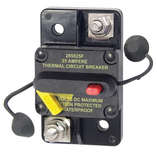 Blue Sea Systems 7180-bss, 285-series Circuit Breaker - Surface Mount