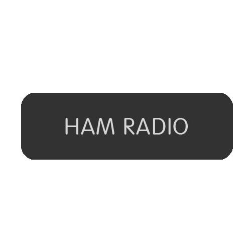 Buy Blue Sea Systems 8063-0239-BSS, Label "Ham Radio" - Mega Depot