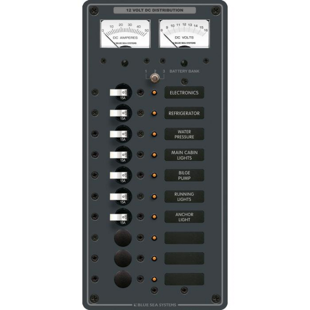 Blue Sea Systems 8082-bss, Panel Dc 10 Position