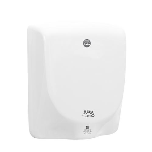 Bradley 2923-28w000, 2923-series Aerix + Hand Dryer, White