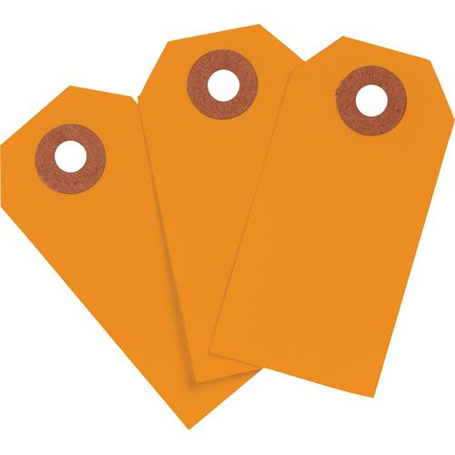 Brady 102133, 5.25" X 2.625" Blank Heavy Duty Orange Tag