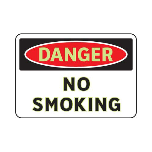 Brady 102491, 7" X 10" Sign "danger No Smoking Matches Or..."