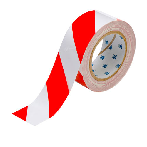 Buy Brady 104318, ToughStripe, 2" x 100' Striped Tape, Red on White