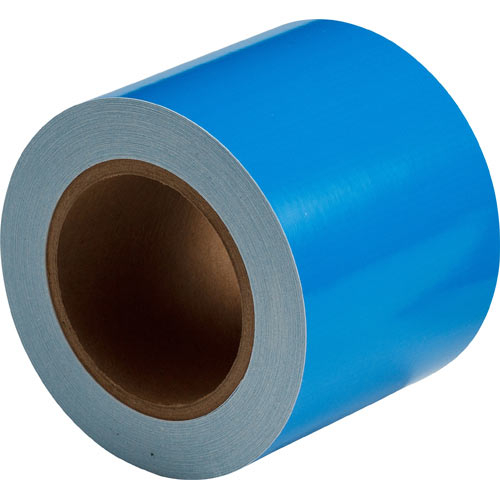 Buy Brady 105572, 4" x 30Yd Marine Standard Pipe Marker Tape, Blue Mega Depot