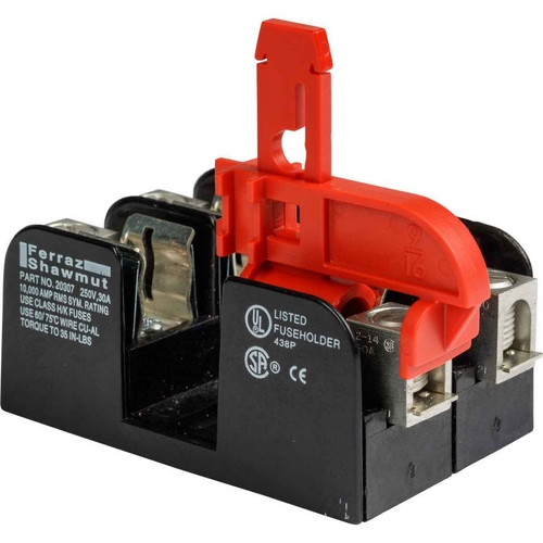 149281 Pack of 50 9/16 Diameter Fuse Block Lockout Device Brady Fuse Lockout Red 