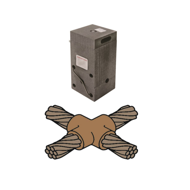 Buy Burndy B449, Mold, Horizontal to Horizontal Cable Cross