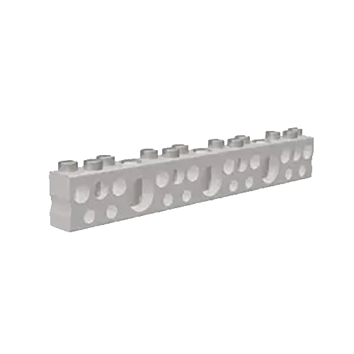 Buy Burndy K12P6C3P1/0CAG1, Aluminum Neutral Bar, 15 Holes, (Pack of 25