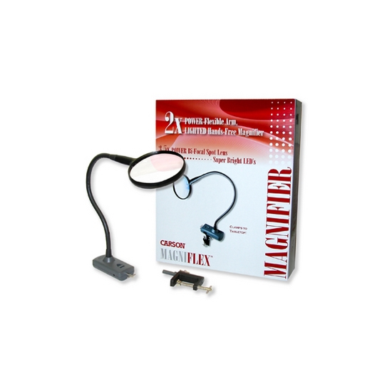 Carson CL-65 2x/3.5x MagniFlex Lighted Hands Free Magnifier • Price »