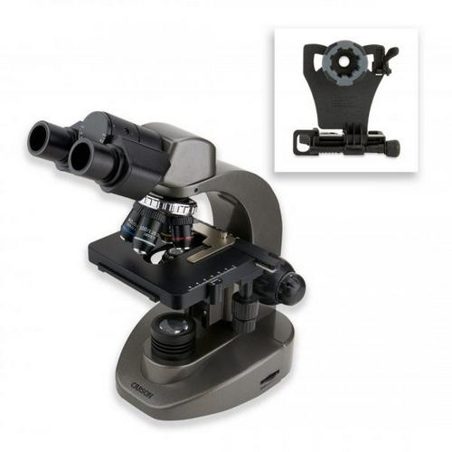 Carson Optical Ms-160sp, Table-top Microscope With Smart Phone Adapter