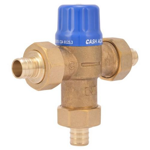 Cash Acme 24507, Hg110-d 3/4" Lead Free Thermostatic Mixing Valve