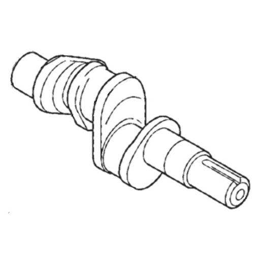 Cat Pumps 49649, Crankshaft, Single-end M26 Cs Fcm 7cp6171