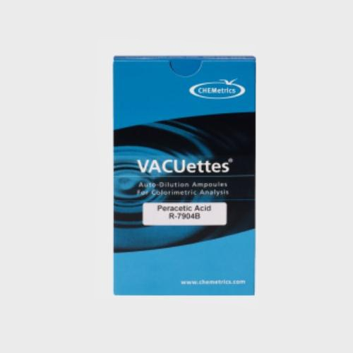 Chemetrics R-7904b, Vacuettes 7904b Peracetic Acid Refill