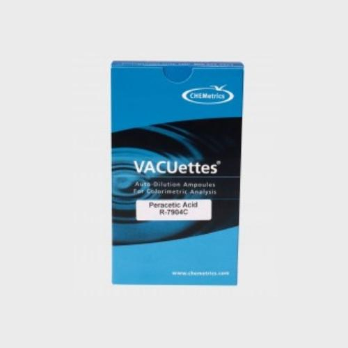 Chemetrics R-7904c, Vacuettes 7904c Peracetic Acid Refill