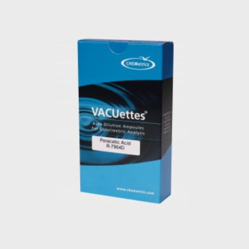 Chemetrics R-7904d, Vacuettes 7904d Peracetic Acid Refill