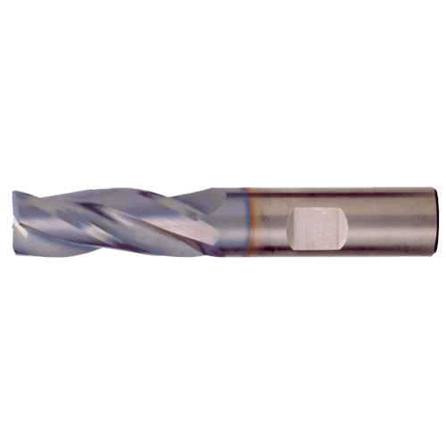 CLEVELAND Sq End Mill,Single End,Pow Met,11/16 C40835 