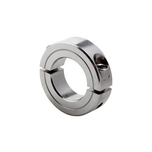 Climax Metal 2C-118-A Aluminum Two-Piece Clamping Collar 1-3/16 Bore Size With 1/4-28 x 3/4 Set Screw 2-1/16 OD 
