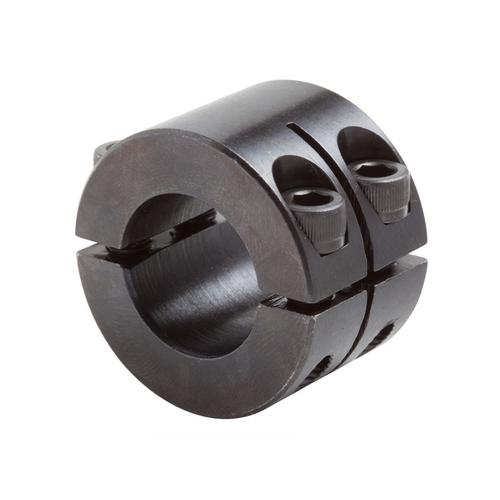 Double Wide 5/8 Width Aluminum 1/4 Bore Climax Metal D2C-025-A Two-Piece Clamping Collar 11/16 OD 