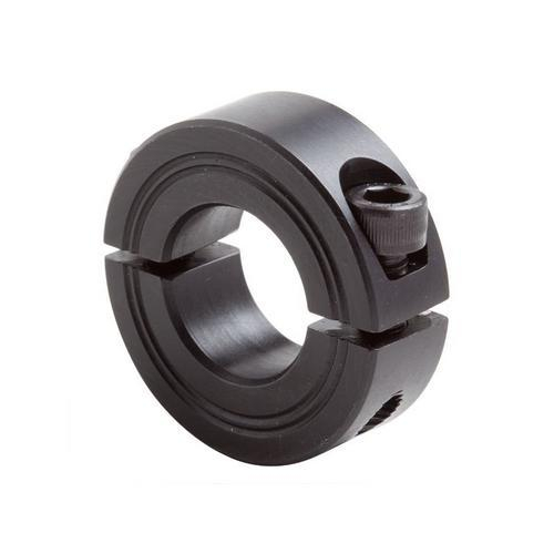 Pack of 5 36mm Black Oxide Steel Metric Two-Piece Clamping Collar 