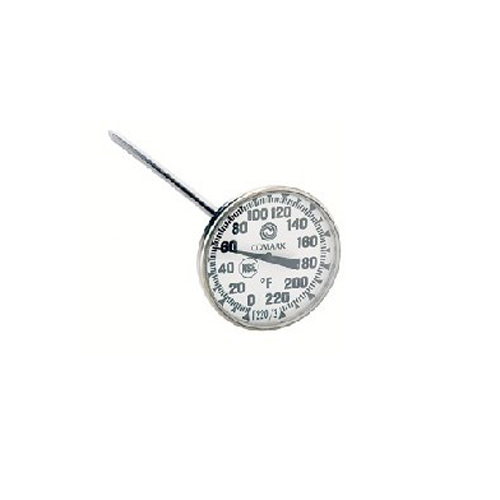 Comark T220/3, 1-3/4" 0deg F/220deg F Dial Pocket Dial Thermometer