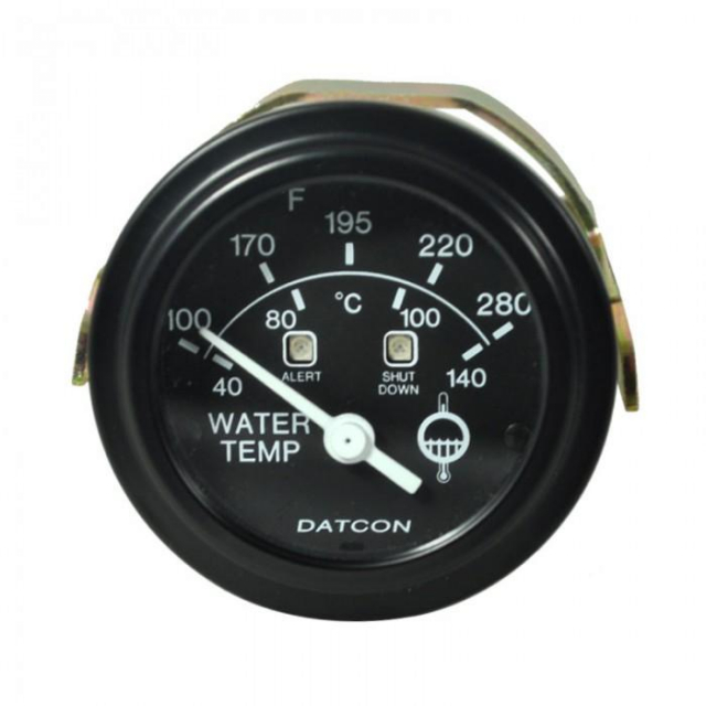 Datcon 107549, 826 Smart Instrument Water Temperature Gauge, 100-280f