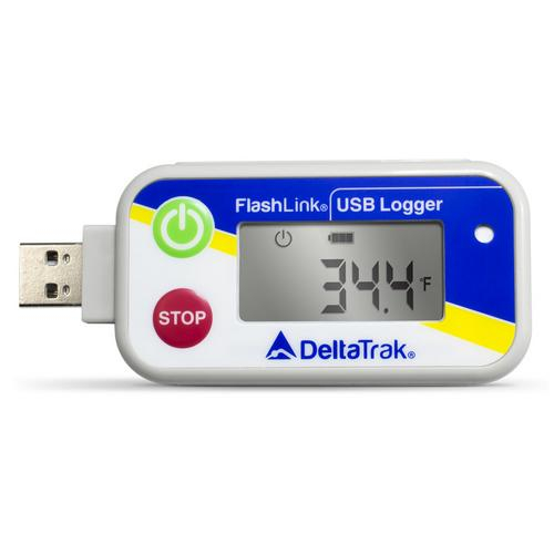 Deltatrak 20248, Flashlink Usb Reusable Data Logger Nist