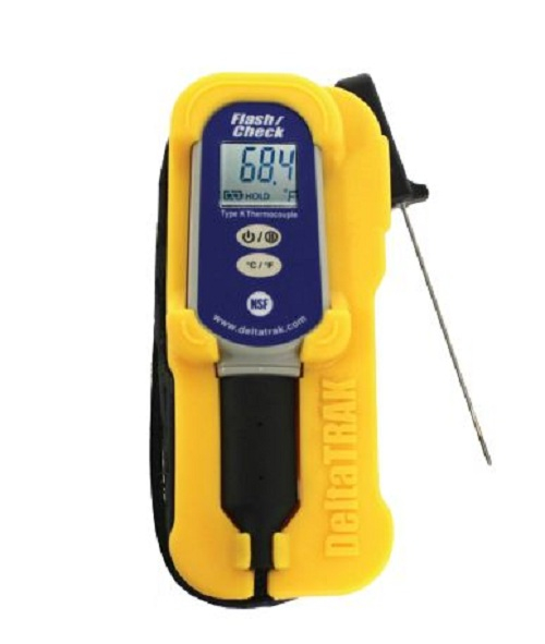 Deltatrak 25052, Flashcheck Ruggy Thermocouple Thermometer Kit
