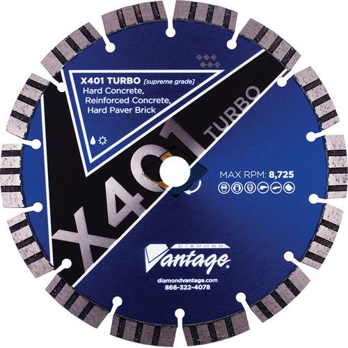 Diamond Vantage 0408cz4-1, X401 Turbo Hard Material Turbo Blade