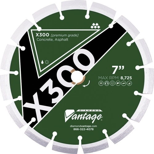 Buy Diamond Vantage 0809CDGX3, X300 Segmented Blade, 8 x .095 x 7/8