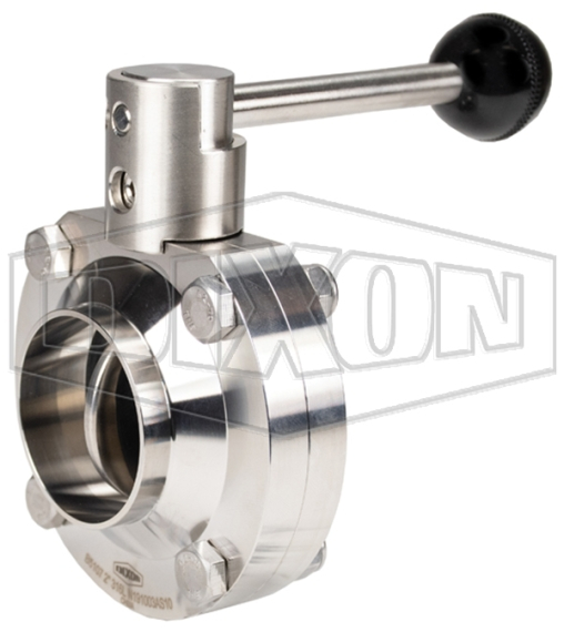 Buy Dixon Valve B5107V100BBA, B5107Series 1" Butterfly Valve, FKM