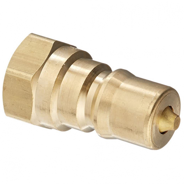 Dixon Valve 3HF3-B Brass ISO-B Interchange Hydraulic Fitting, Coupler, 3/8