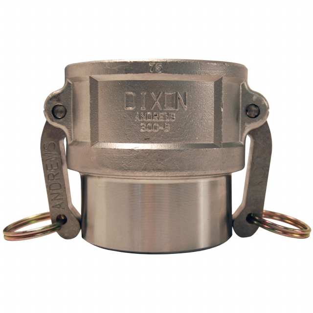 Dixon Valve 100dwbpstss, Coupler Weld To Schedule 40 Pipe