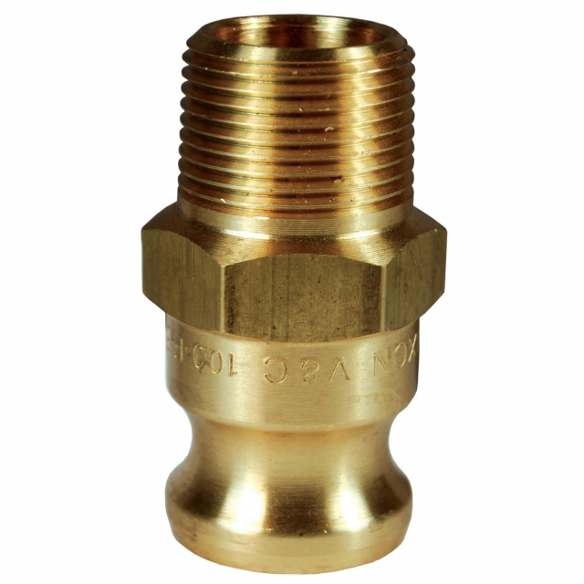 Dixon Valve 100-f-br, Cam And Groove Type F Adapter X Male Npt