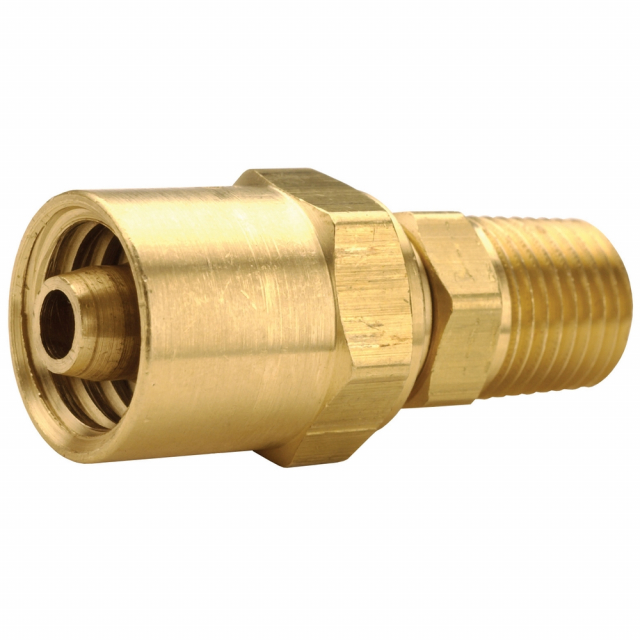 Buy Dixon Valve BN32RU62, 5/8" x 3/8" Brass Reusable Male Fitting, Male