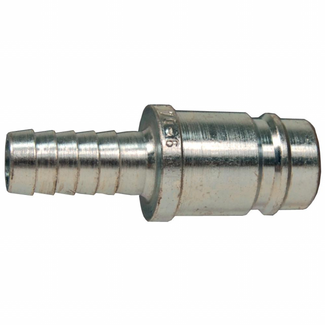 150 CFM Flow Rating Quick-Connect Plug 1/2 Coupler x 3/4 Hose ID Barbed Dixon Valve DCP1746 Steel Air Chief Industrial Interchange Air Fitting