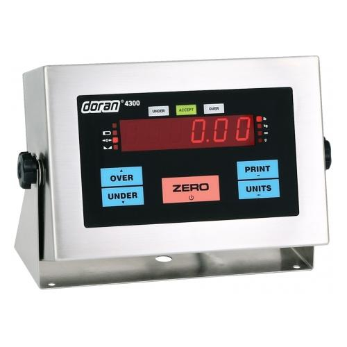 Doran 4300m, 4300 Indicator For Checkweigher Scales
