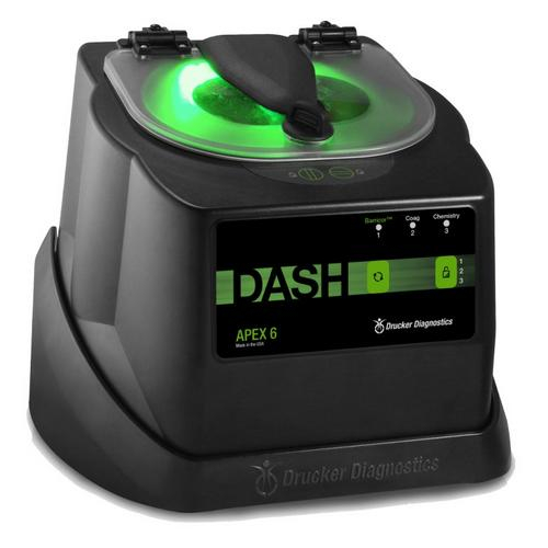 Drucker Diagnostics 00-076-009-001, Apex 6 Dash Centrifuge For Pst/sst