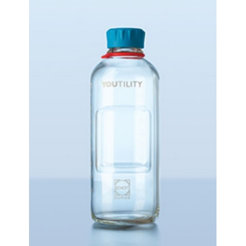 Duran 5563-02, Youtility 125ml Plain Glass Laboratory Bottle System